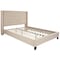 Flash Furniture Platform Bed, Riverdale, Queen, Beige HG-35-GG - alternate 5